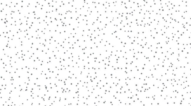 Gray dots scattered across a white background