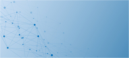 datum, global, header, network, science, social, array, cyberspace, graphic, idea, net, abstract, artificial intelligence, chain, communication, connection, dot, futuristic, ilabstract blue background © nijom