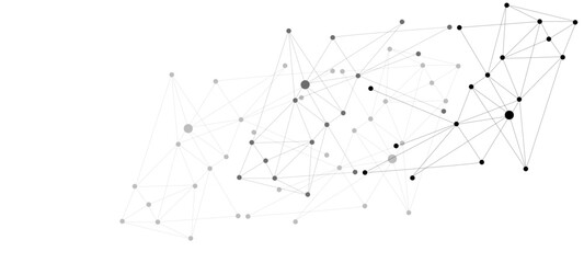 datum, global, header, network, science, social, array, cyberspace, graphic, idea, net, abstract, artificial intelligence, chain, communication, connection, dot, futurirain drops on a white background © nijom