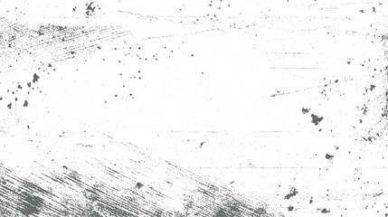 Obraz premium Textured grey and white abstract background with distressed brush strokes and speckles grunge