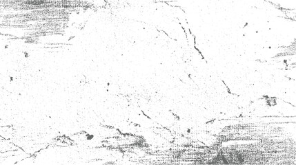 Obraz premium Textured abstract background with scattered dark gray dots and streaks on white grunge distressed