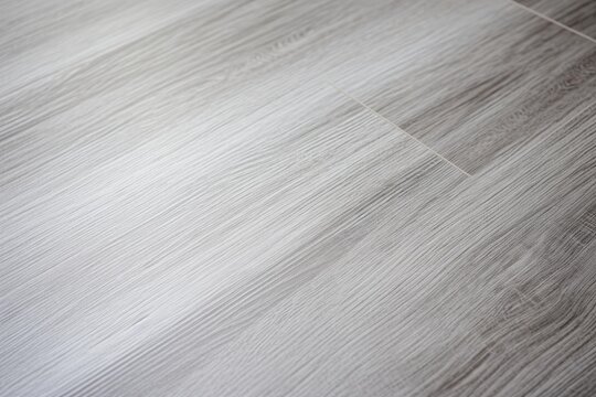 Gray wood pattern vinyl floor planks forming a clean background with textured detail