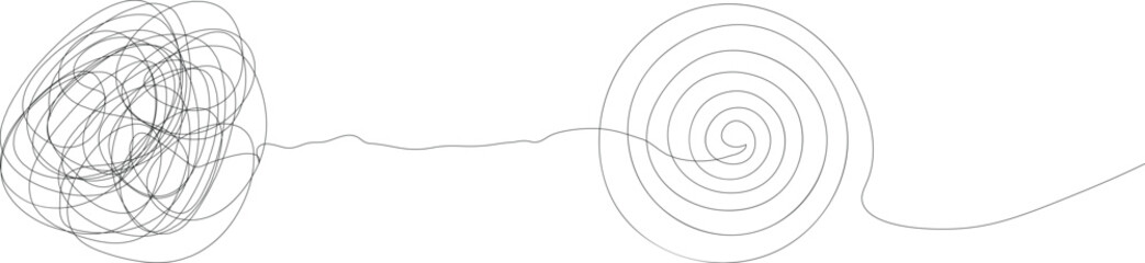 From chaos to clarity &mdash; messy thinking transforming into structured understanding
