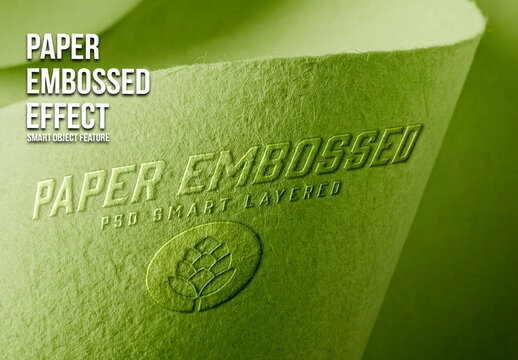 Embossed Paper Effects