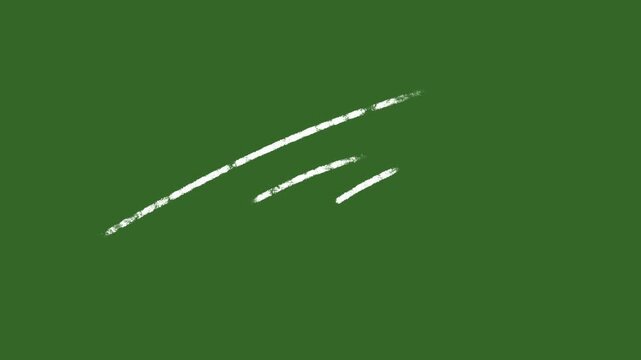vector white lines wind effect on green screen, UI motion graphics. alpha adjustment layer, smooth animated line filter, 2d animation