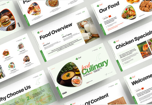 Food Culinary Delicious Presentation Template