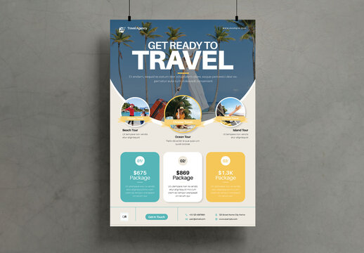 Travel Package Flyer Template