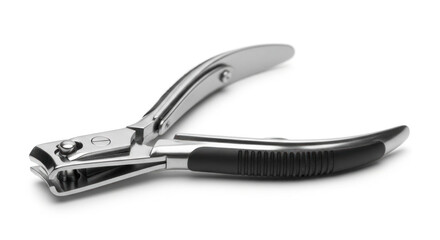 Fototapeta premium Nail clipper with black handle.