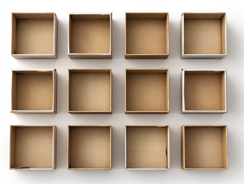 Empty Box Grid 