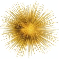 Radiant Golden Starburst Design for Backgrounds