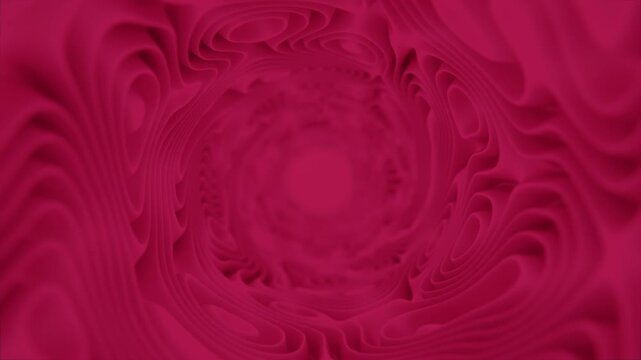 Abstract pink background with bubbles and a soft rose swirl pattern creates a light grunge texture for a romantic Valentine heart card design