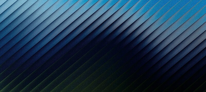 Abstract blue gradient background with diagonal lines creating modern geometric pattern for business or technology design