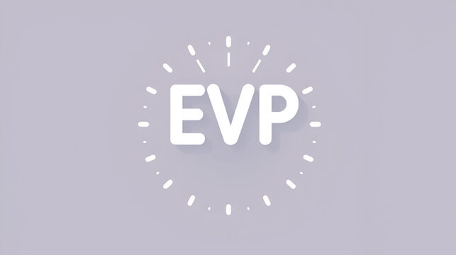 EVP icon, Employee value proposition line vector