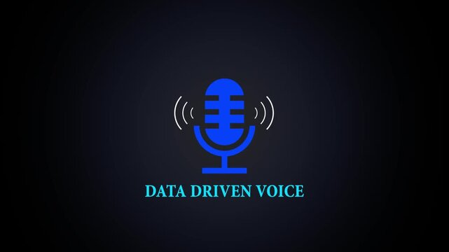 Microphone logo animation