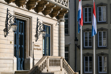Luxembourg ville chambre des députés Palais Grand Ducal