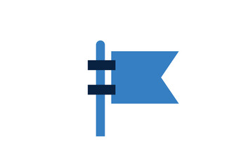 Directional signpost icon with multiple arrows. Navigation concept for route guidance, wayfinding systems and travel direction maps. © HenryFord