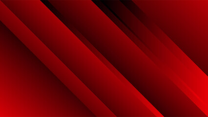 Obraz premium Modern Abstract Background With Minimalist Diagonal Geometric Shapes Red Gradient Colorful Design Vector. Good for Website Banners, Corporate Presentations, Branding, Posters, Social Media