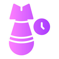 time gradient icon