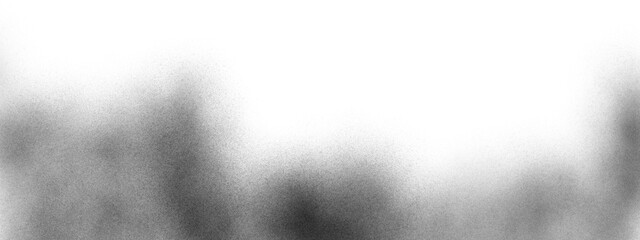 Fototapeta premium Abstract black smoke or mist border isolated on transparent background. Soft fog texture with blurred edges, perfect for overlays, atmospheric effects, Halloween designs, and creative compositions