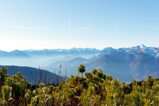 Mountain Landscape Near Ravascletto in Italy