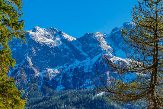 Blick zur Zugspitze