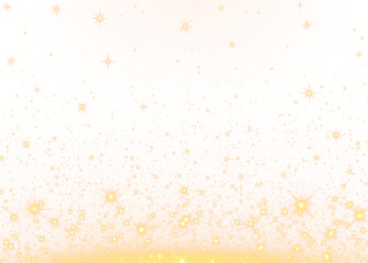 Soft luminous bokeh lights with glitter sparkle dust forming elegant abstract background