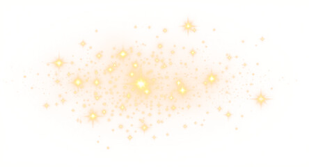 Cosmic glitter dust explosion forming luminous radiant center glow © Александр Куспляк