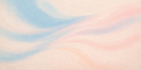 Obraz premium Abstract watercolor sky with clouds and colorful patterns