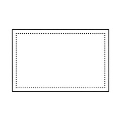 PNG Elegant rectangular frame design