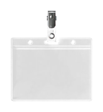PNG Clear plastic badge holder clip