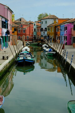 burano island venice italy