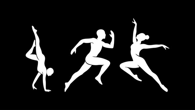 Belly dancer silhouette oriental dance performance illustration vector design artwork
