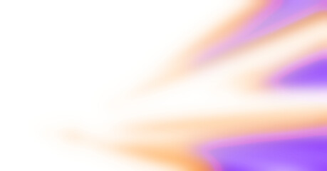 Obraz premium Pointed abstract gradient brush illustration. Orange and purple blend. Dynamic artistic stroke. Transparent PNG element for banner and poster design.