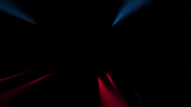 Multi color rays. Background and intro animation.