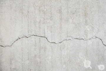 Obraz premium surface of concrete flooring with crack in room