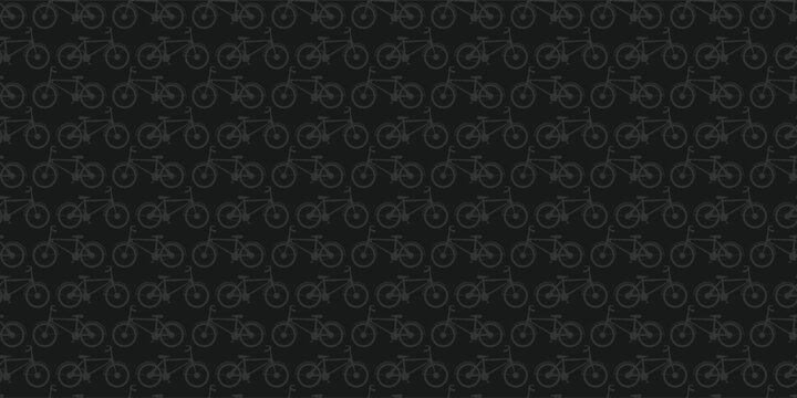Bicycle seamless pattern for cycling backgrounds and sporty textile prints. pattern of bicycles