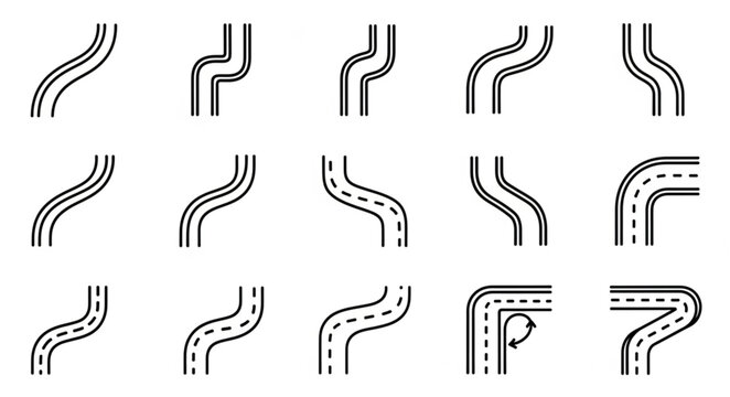 Vector Curvy Road Images – Browse 3,198 Stock Photos, Vectors, and ...