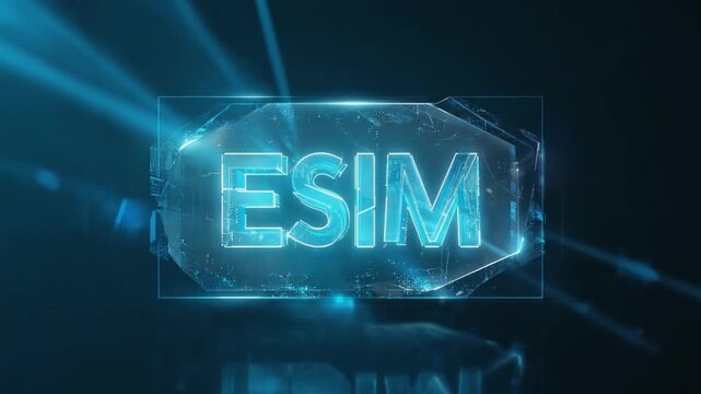 Hologram of "Esim".