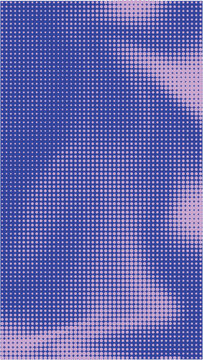 Vibrant abstract blue and pink halftone pattern with a psychedelic retro and artistic feel perfect for graphic design