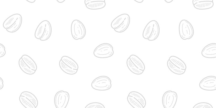Coffee beans pattern background. coffee beans background. Coffee beans wallpaper. Coffee Beans Illustration for packaging.