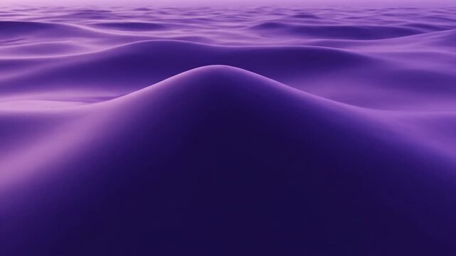 Purple Water Surface Waves Motion Background.