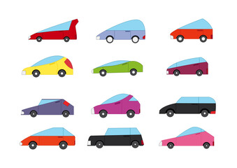 car design on white background © nantana