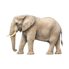 Obraz premium PNG Majestic elephant illustration PNG