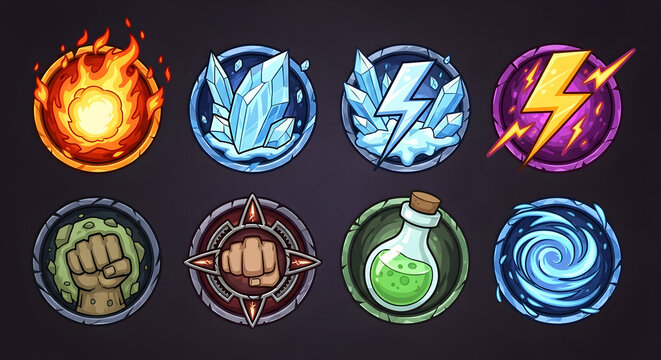 fantasy icons