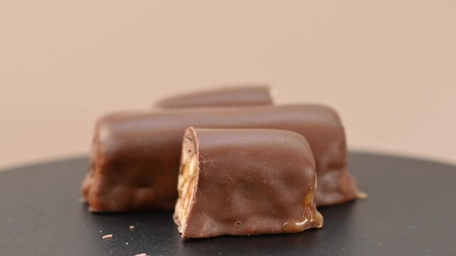 video of a chocolate bar