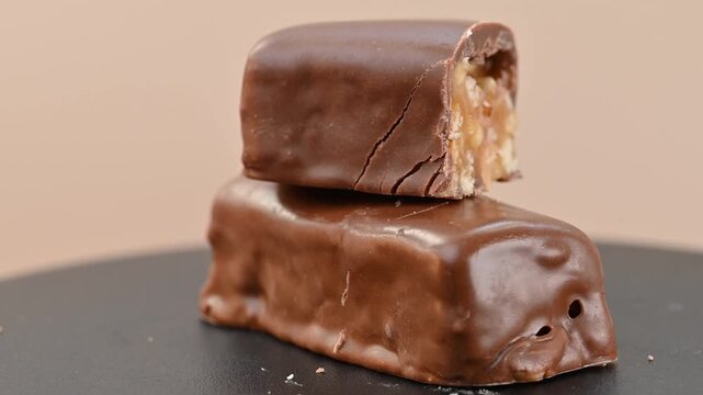 video of a chocolate bar