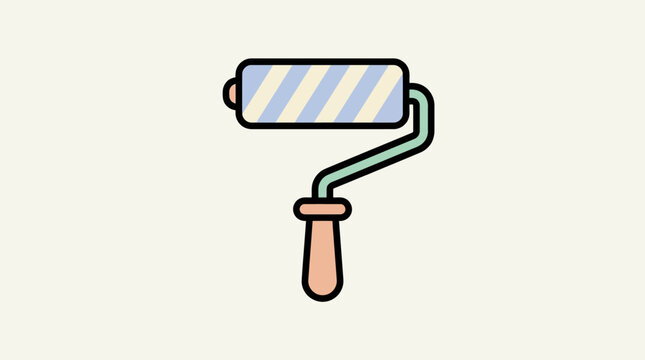 Paint Roller Tool for Home Decoration.