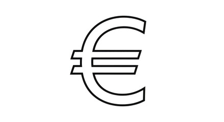 Obraz premium Euro currency symbol representing the european union monetary unit