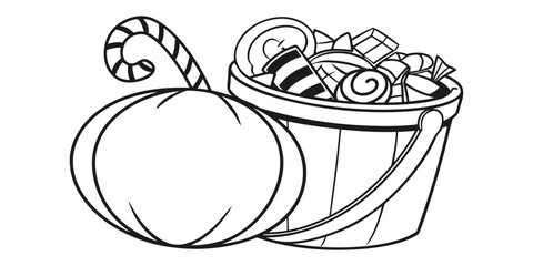 A basket filled with various fruits and vegetables including apples, grapes, and bananas © freelancemoment