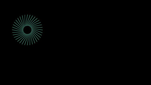 Colorful pinwheel windmill animation spinning on a clean white background.Playful and minimal motion graphic symbolizing wind energy, sustainability, and childhood joy. 4k video